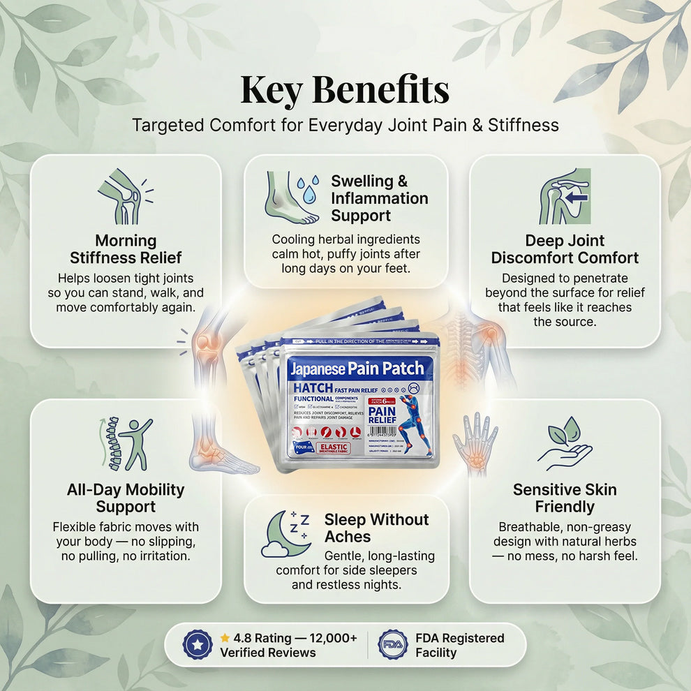 Japanese Pain Relief Patches