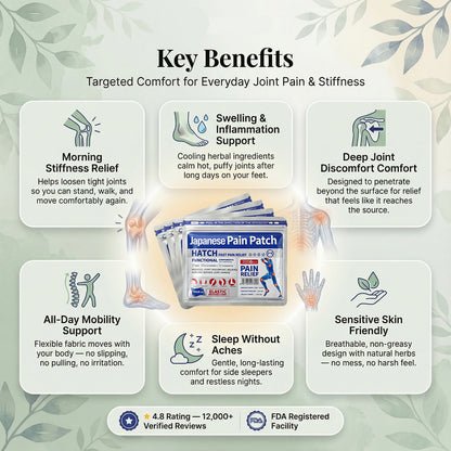 Japanese Pain Relief Patches